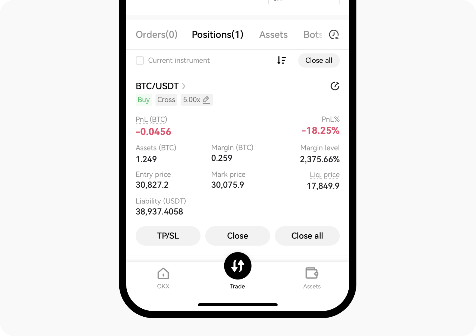 CT-app-margin trading-open positions