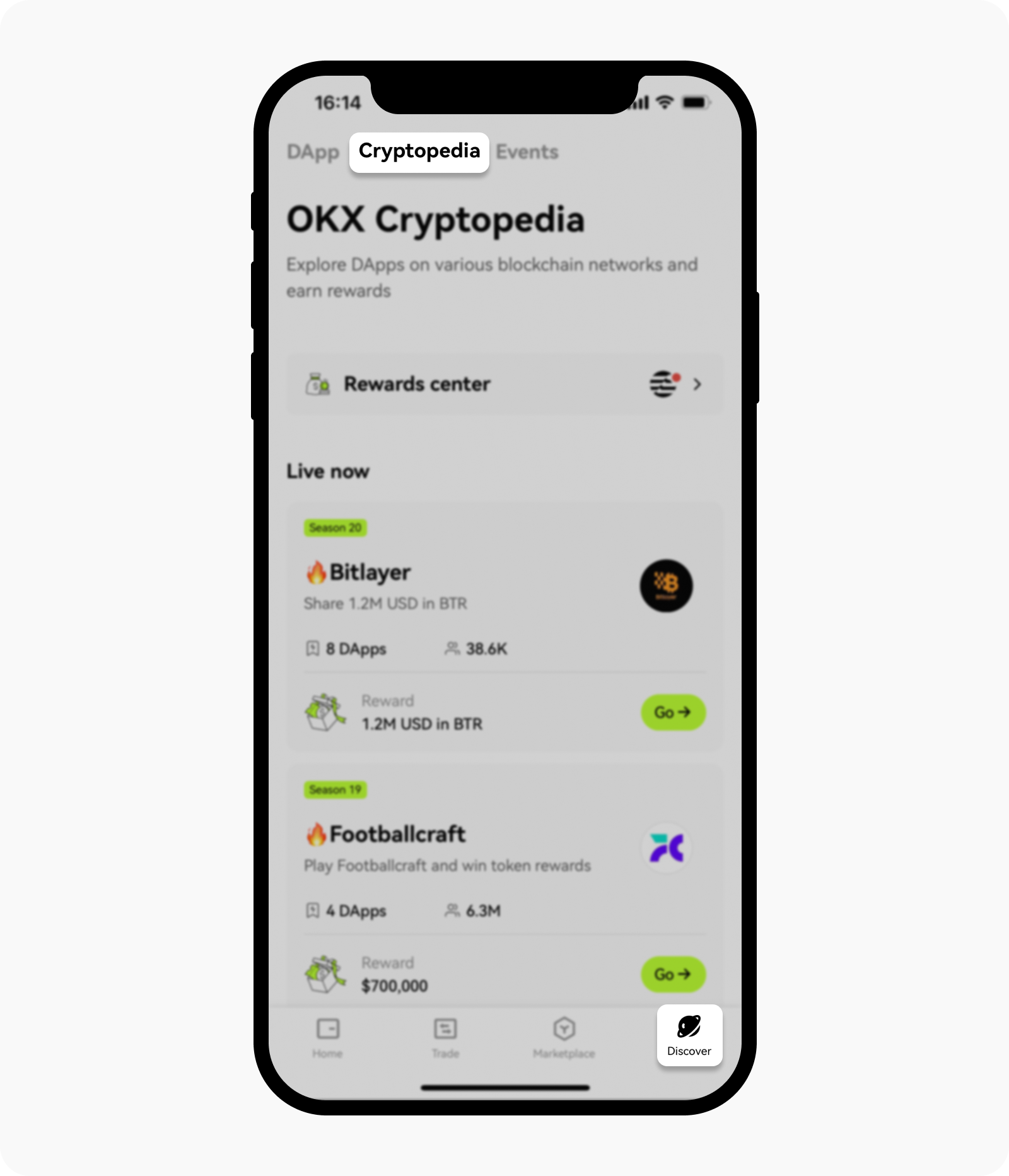 Explore Cryptopedia page on OKX/OKX TR app