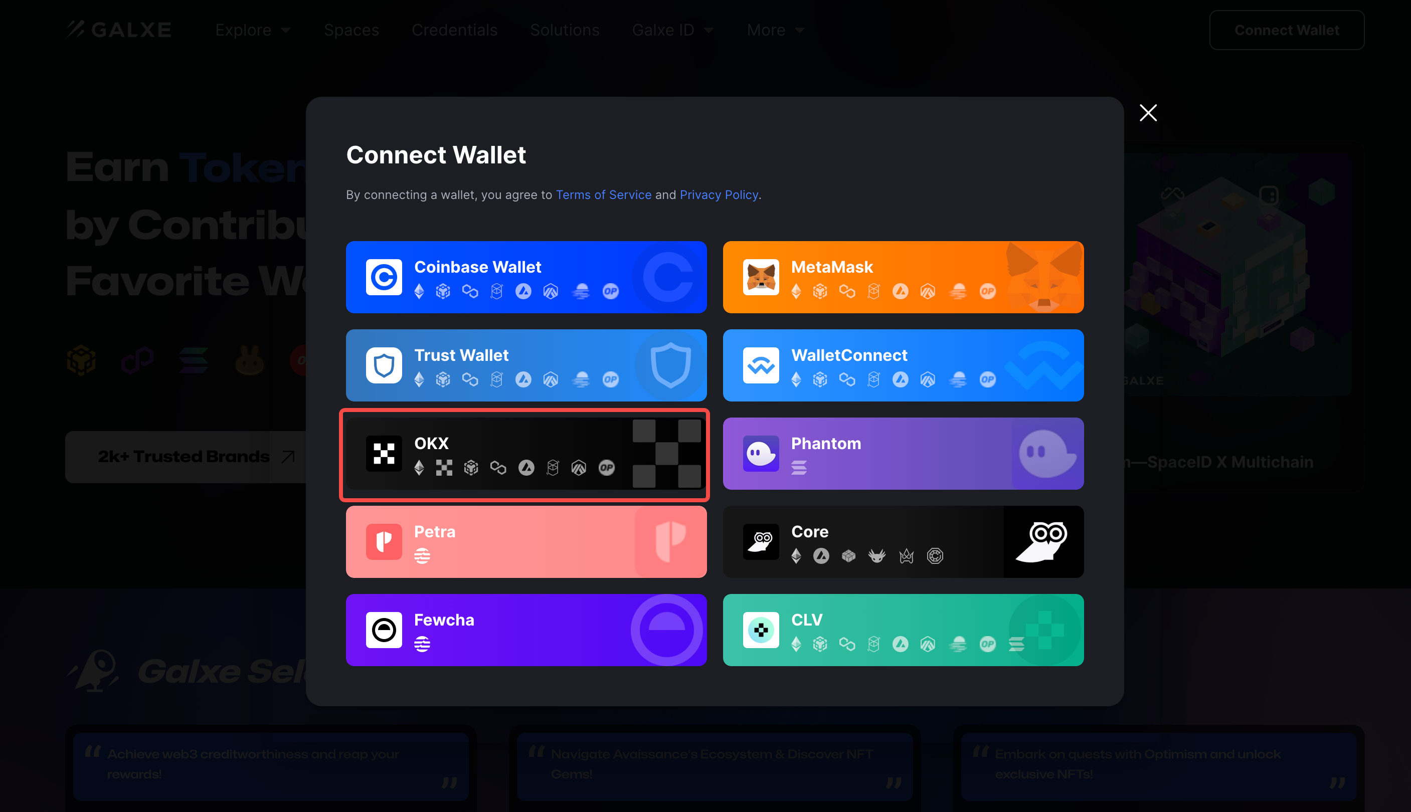 access-galxe-using-the-okx-wallet-web-extension image 6