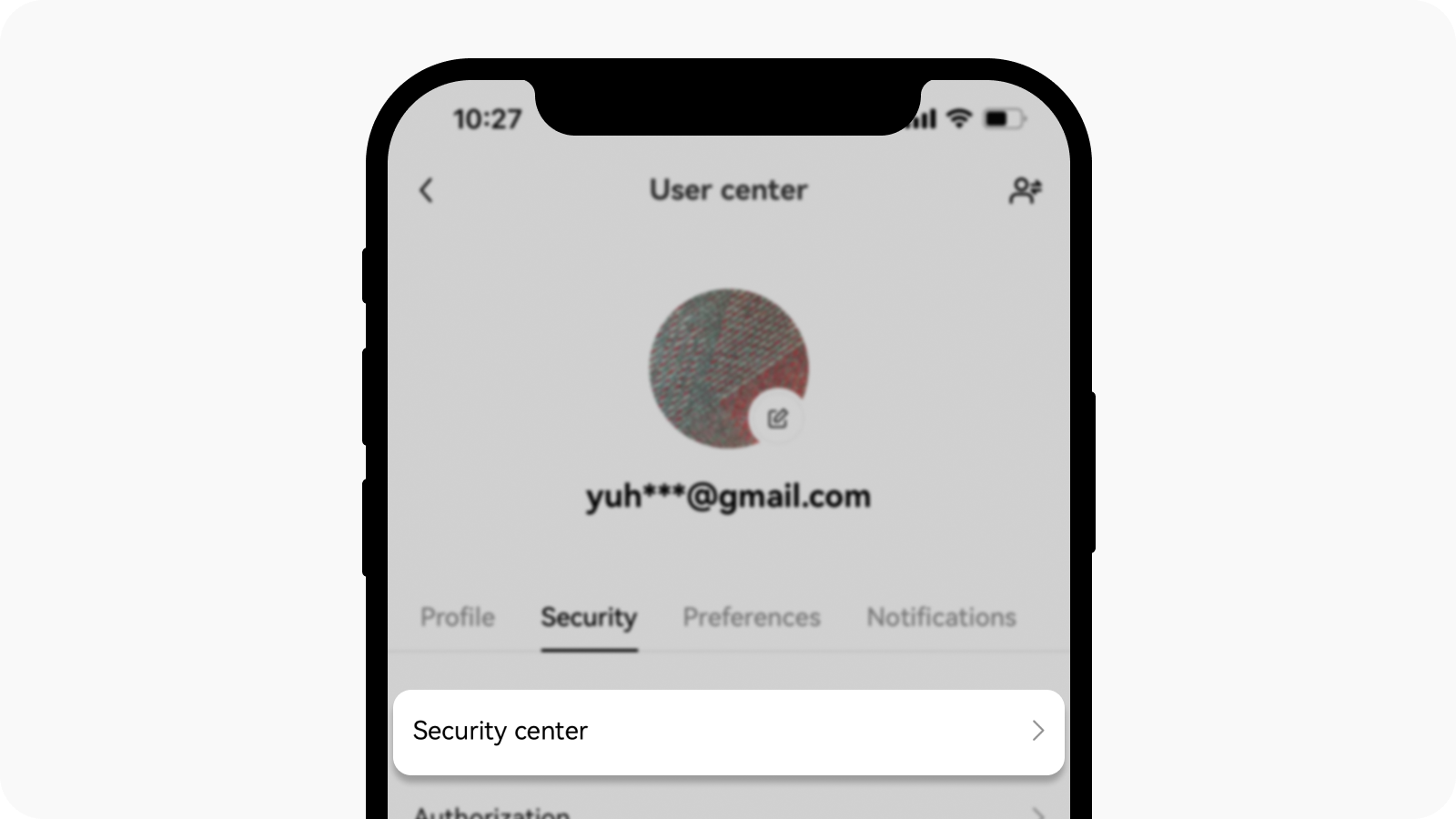 CT-app-tr-EN-user center-security center