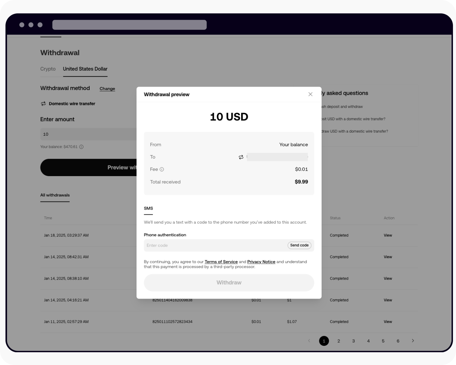 CT-web-cash withdraw-usd wire wd3