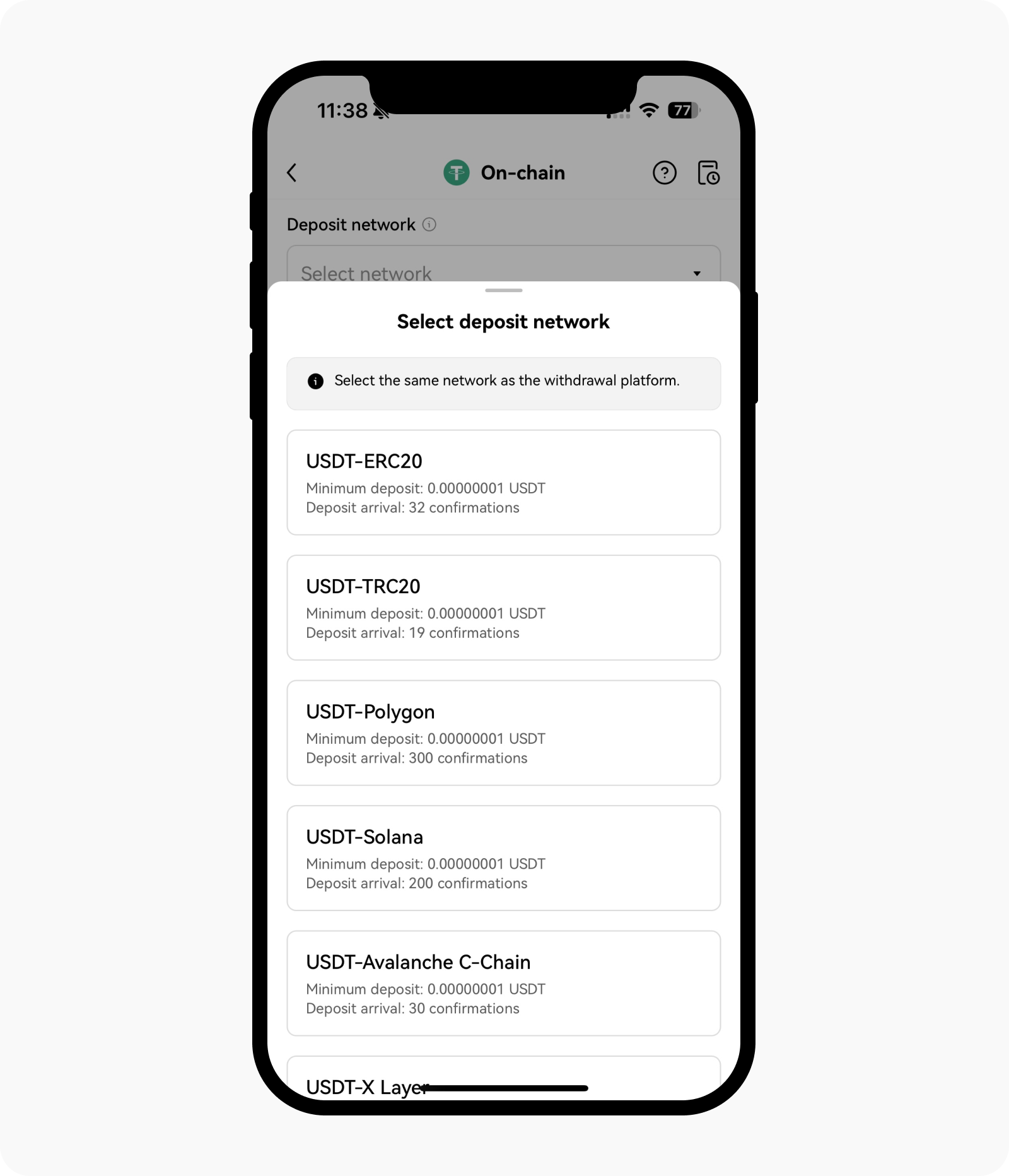 CT-app-deposit-select deposit network