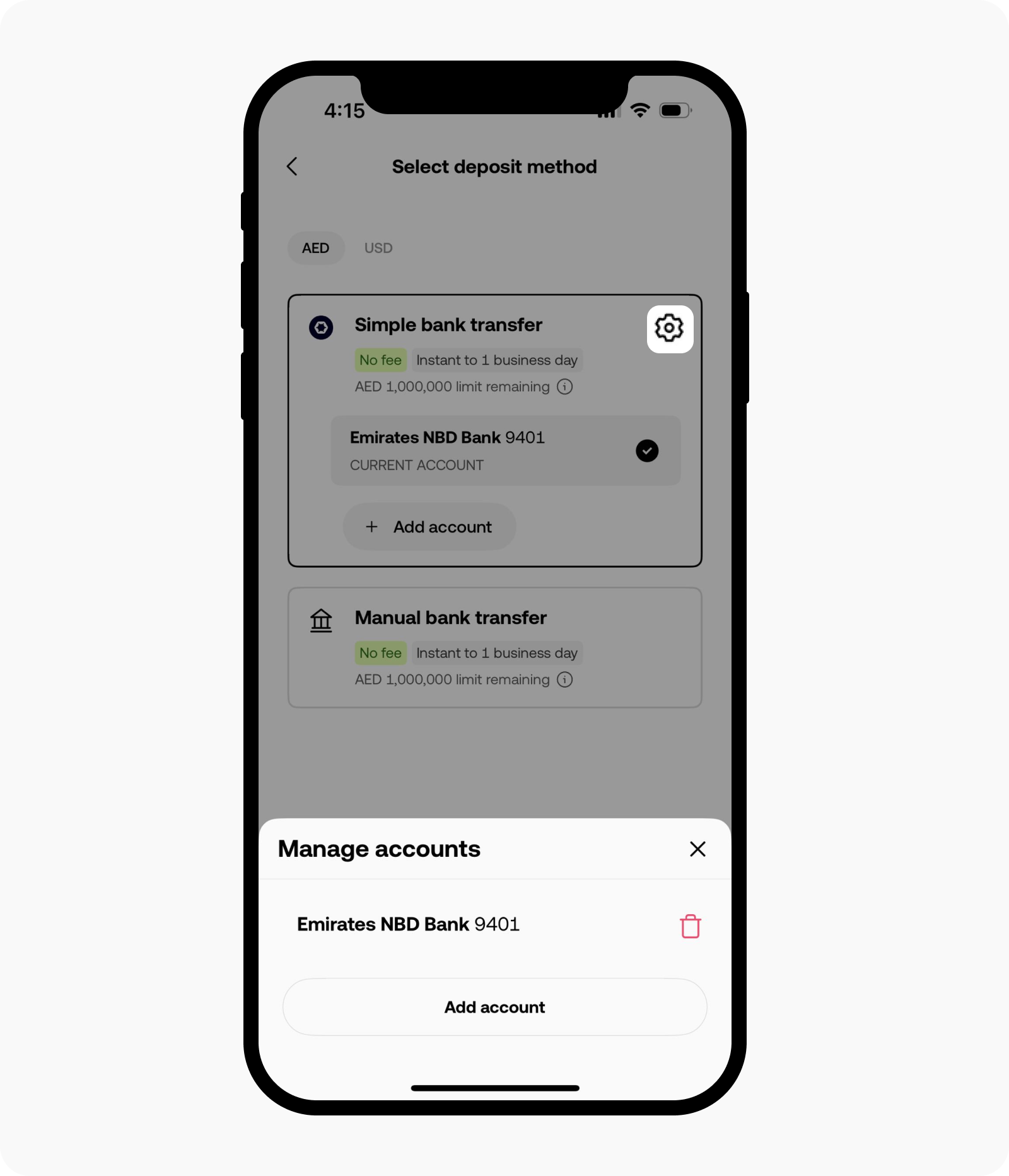CT-App-Cash deposit-dp AED simple bank transfer9