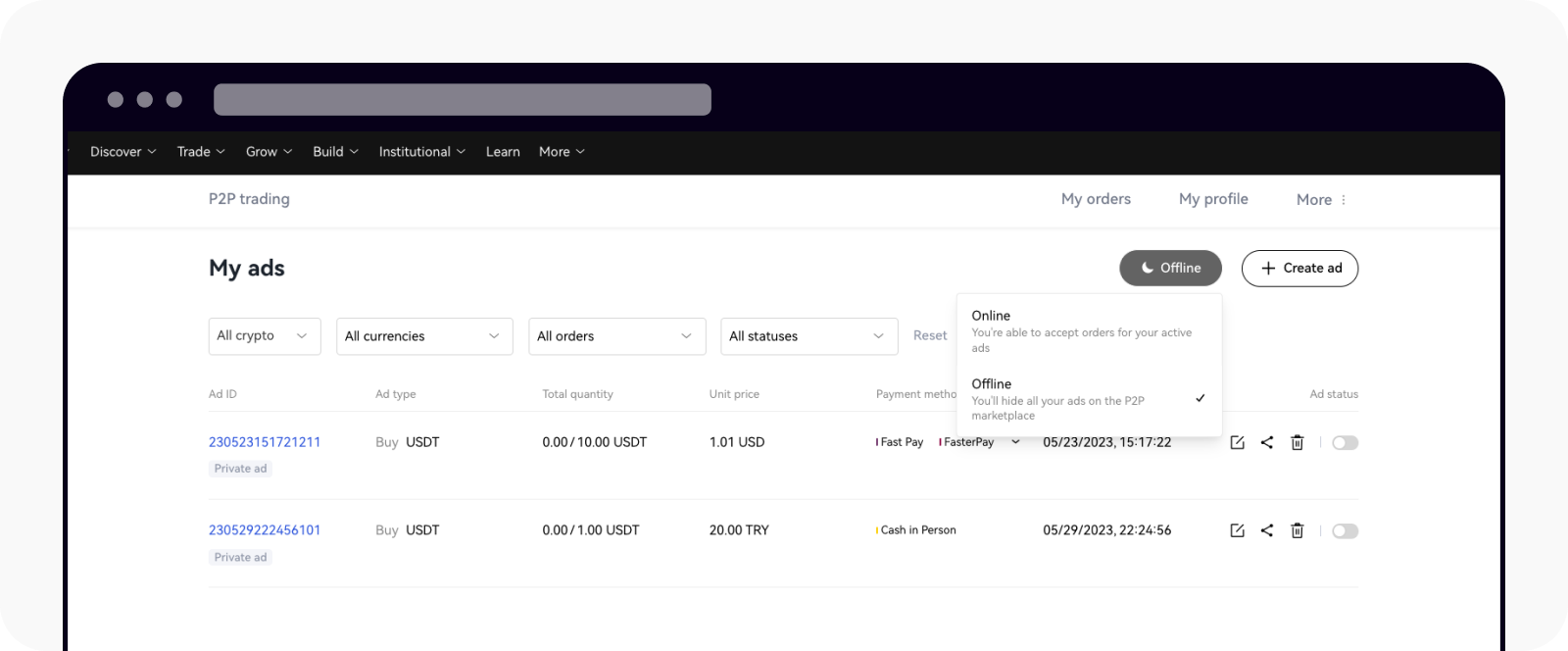 p2p ad5