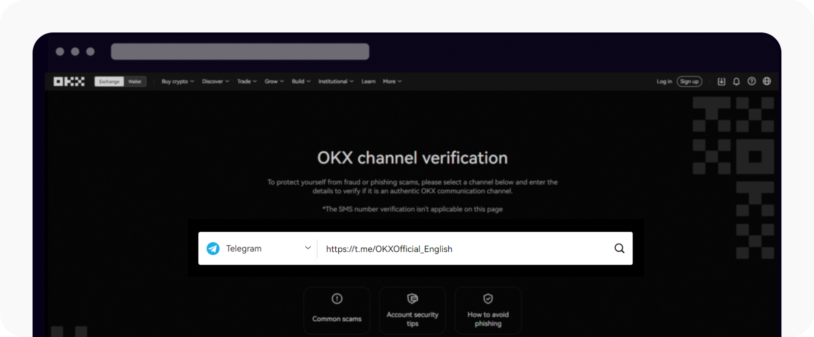 CT-web-channel verification-Telegram