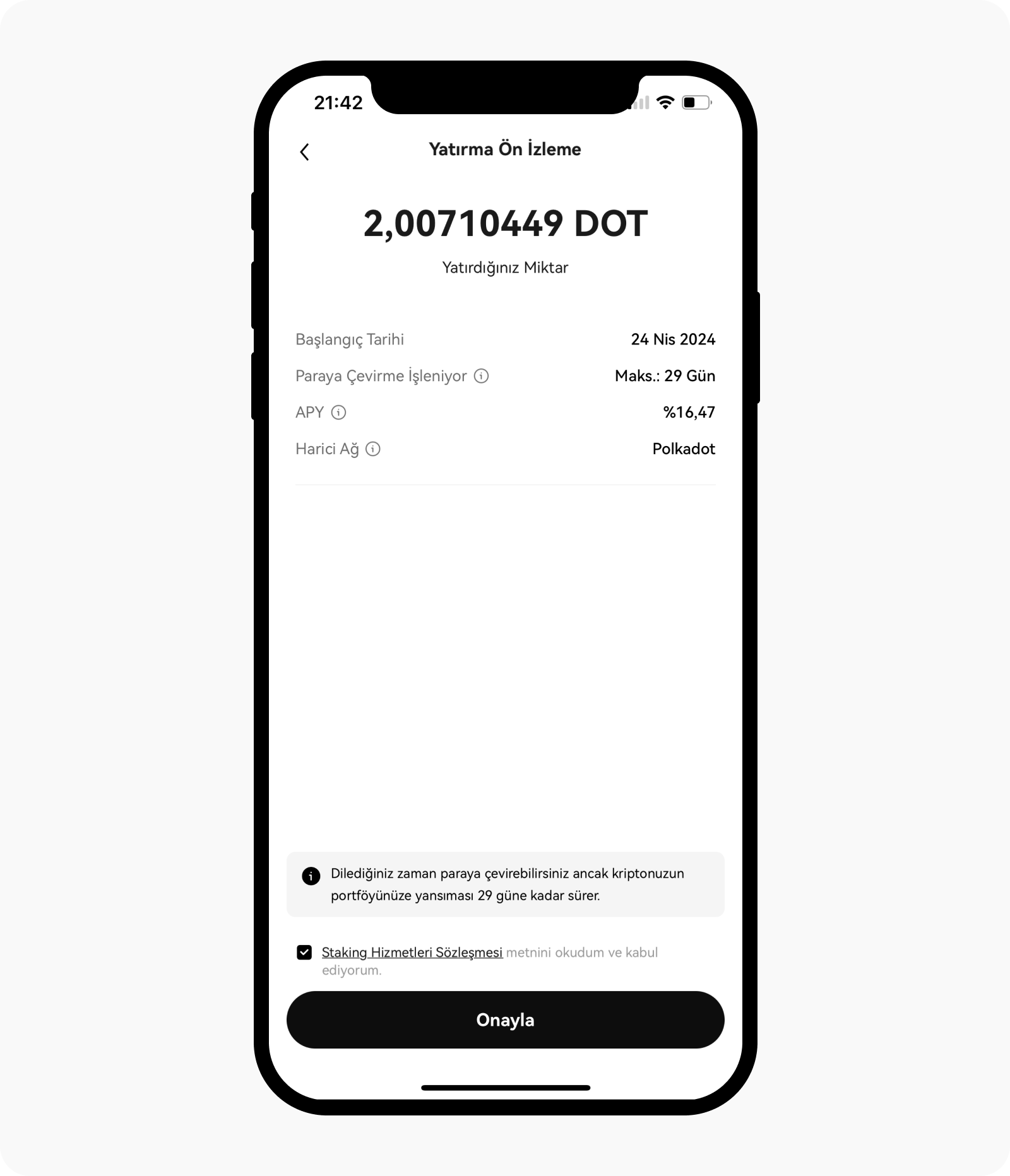 CT-app-tr-TR-on chain earn-staking preview