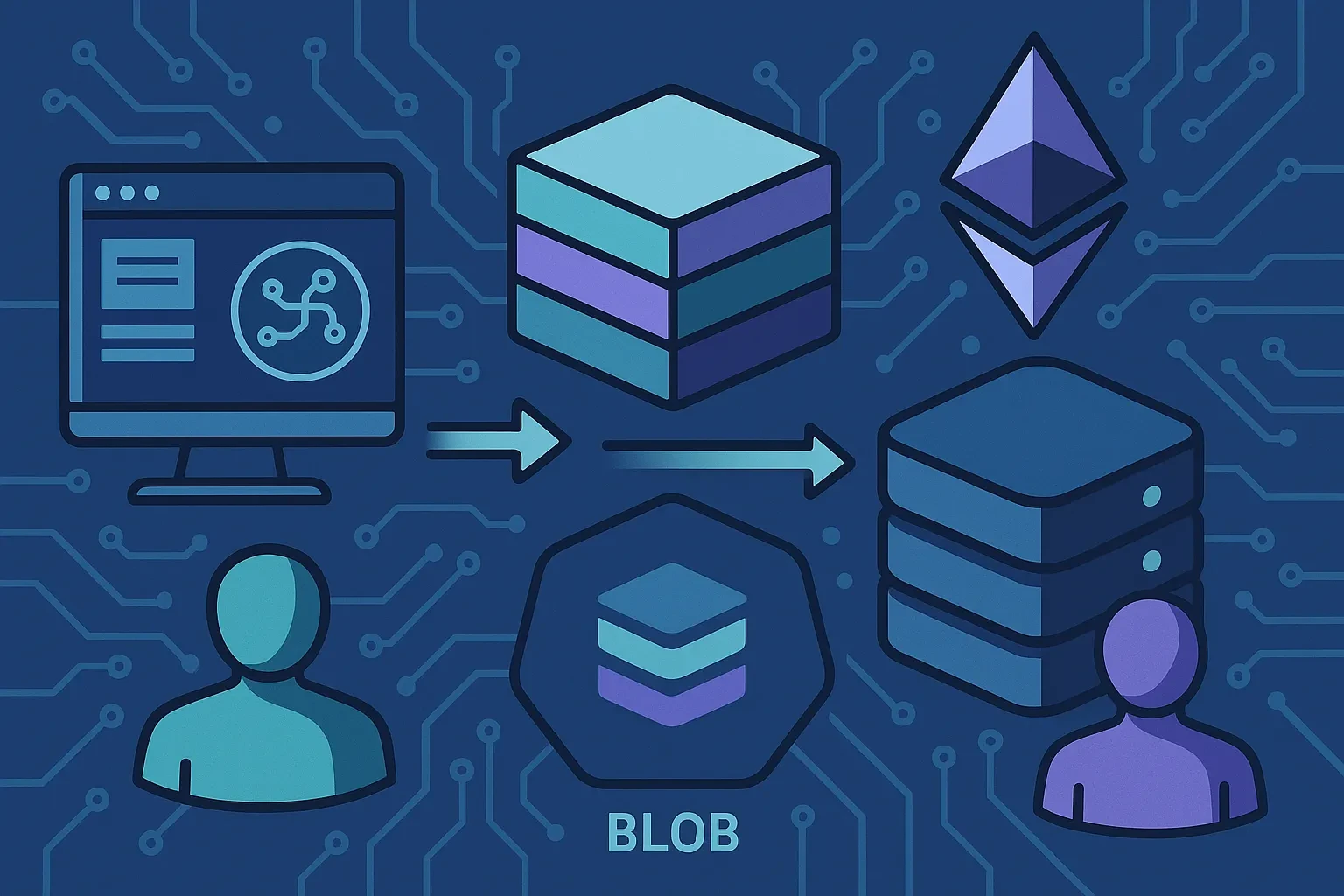 Blobs 技術實作機制與節點參與者的角色變化