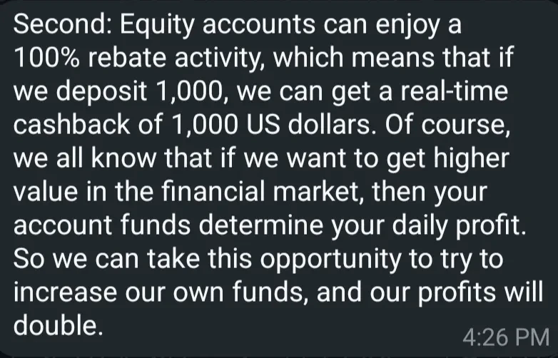 OKX partner scam example 2