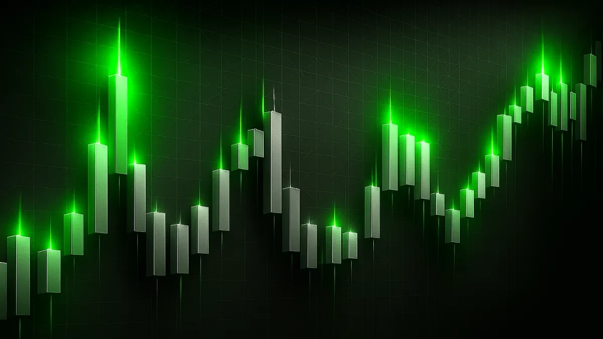 Velas en trading de spot