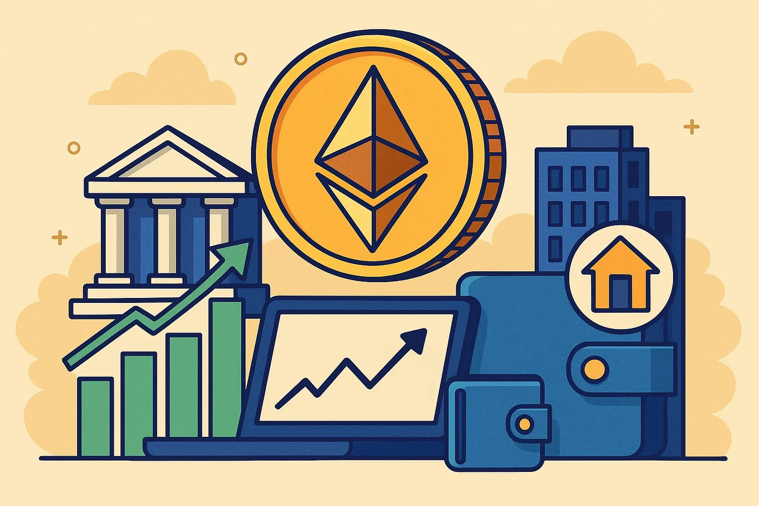 DeFi 領導力與實體資產代幣化:以太坊的應用前沿
