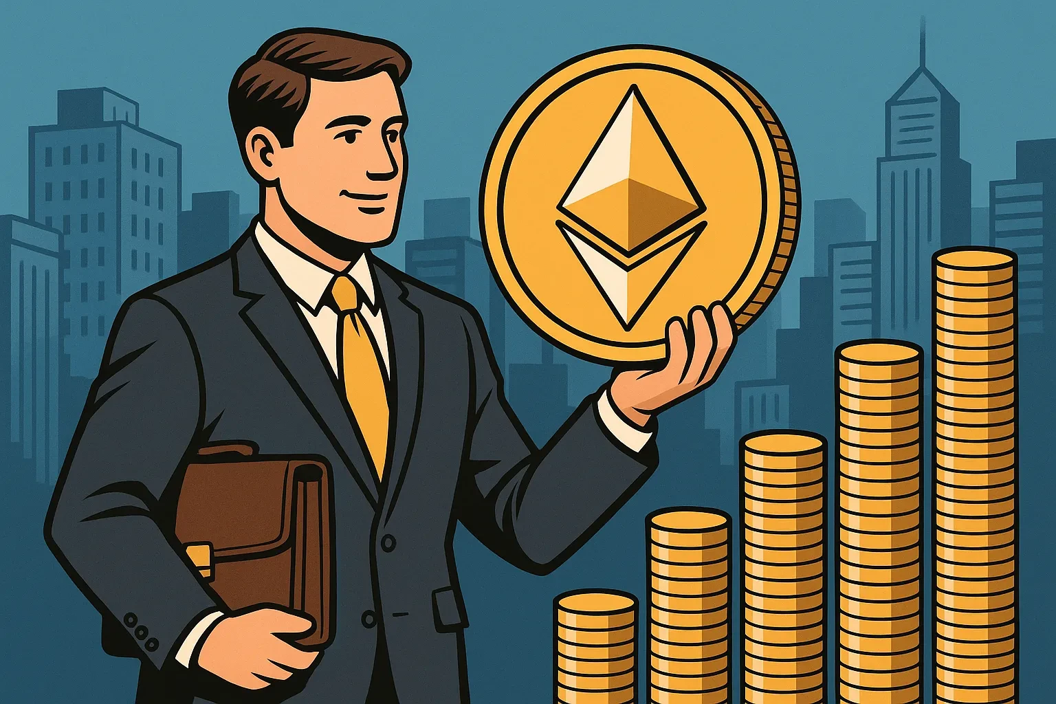 機構資金流入與金融信任升級:以太坊作為加密資產核心配置
