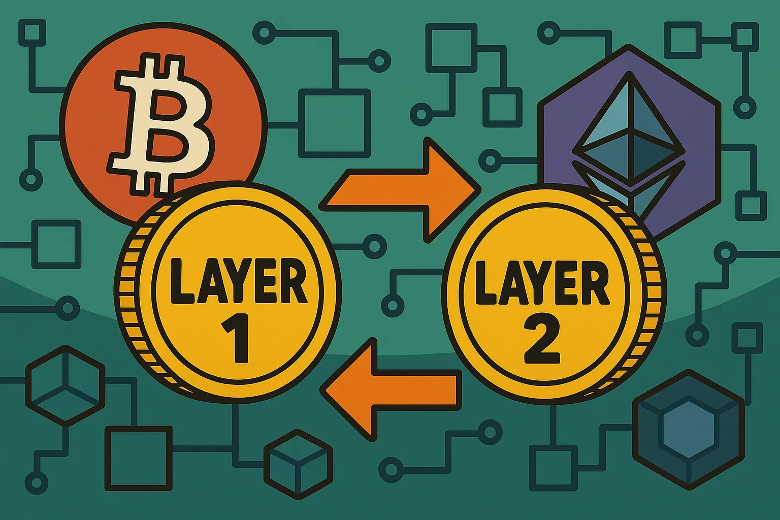 Layer 1 與 Layer 2 的權力重組：加密貨幣生態系統的新格局