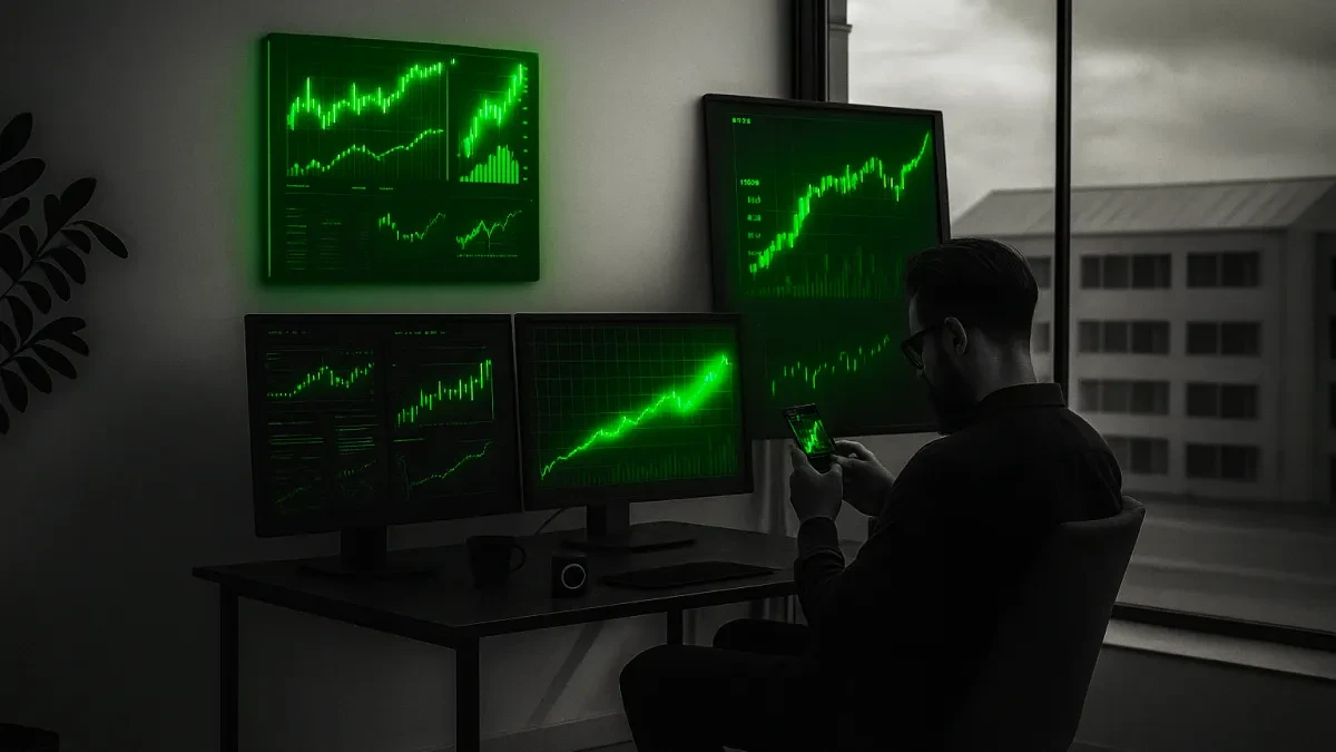 Trader cripto