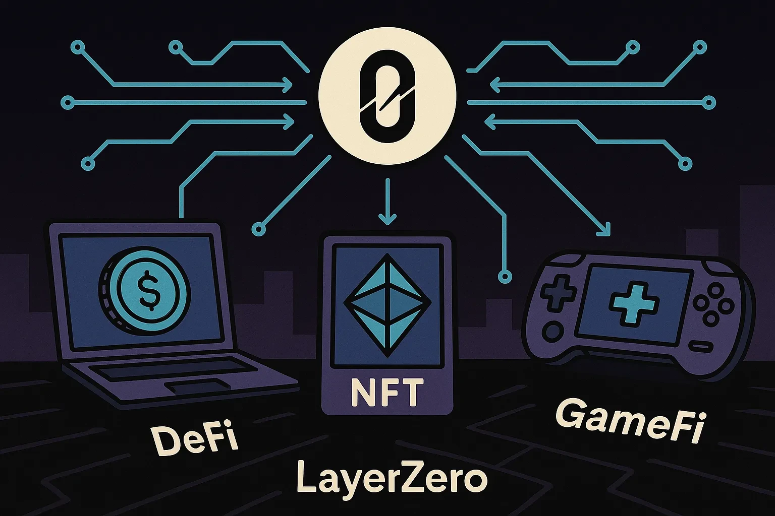 LayerZero 在 DeFi、NFT 與 GameFi 的跨鏈應用場景拓展