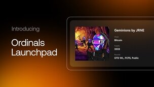 Introducing our 'Ordinals Launchpad': empowering creators to bring their artistic visions to Bitcoin