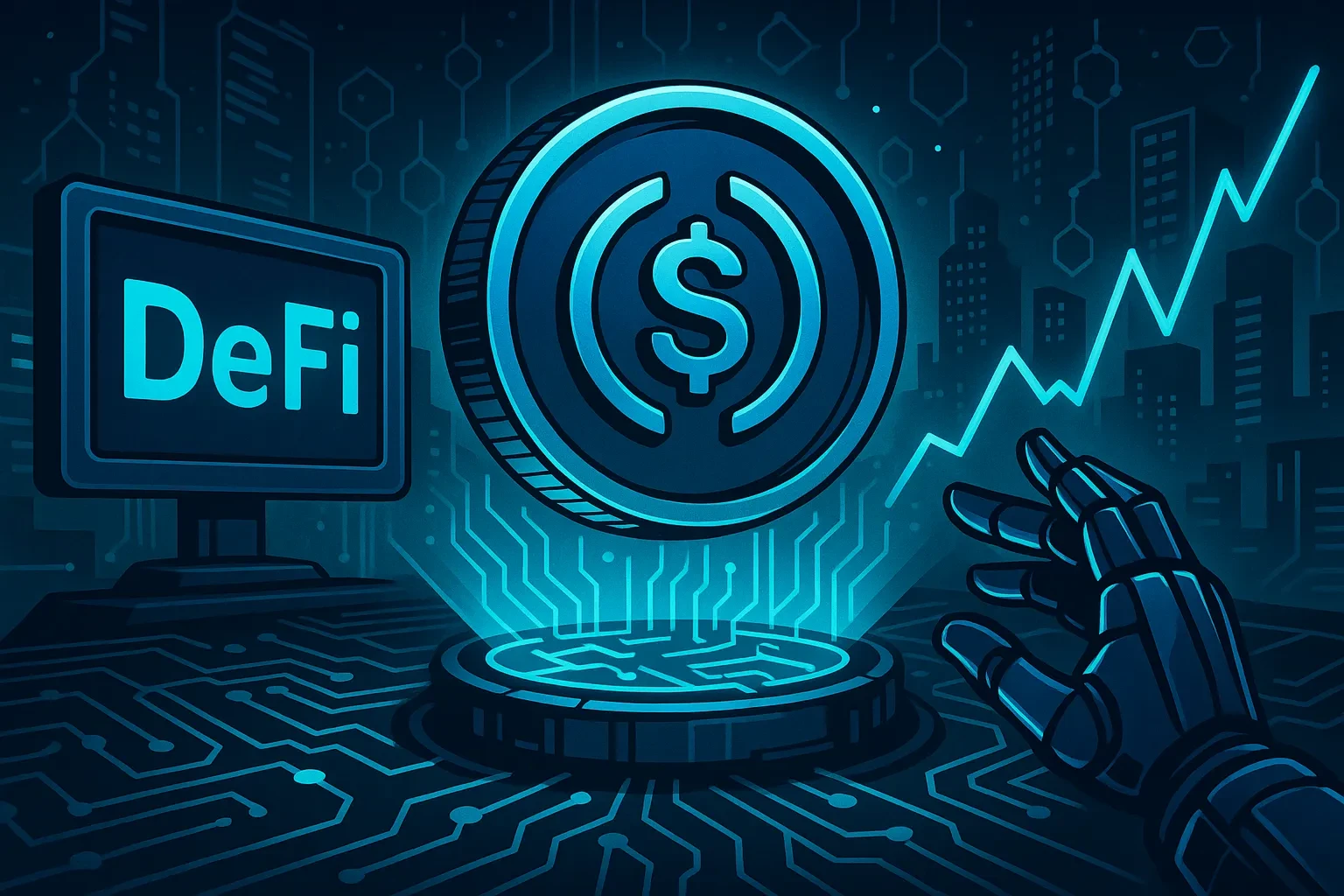 USDC 在加密貨幣 DeFi 生態中的應用價值