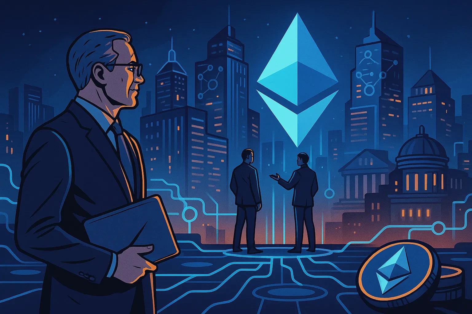 為何以太坊成為機構投資者的加密貨幣首選？