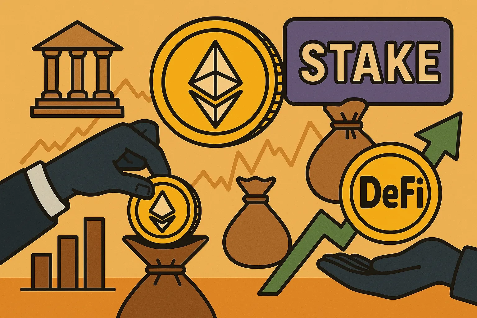 以太坊質押與 DeFi 收益策略：企業轉向生產性加密資產的關鍵