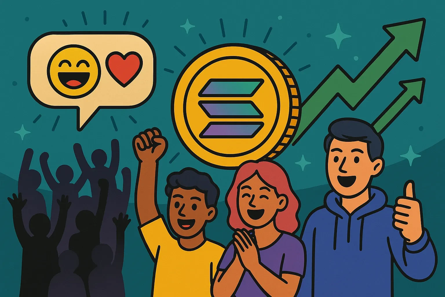 市場情緒與社交參與：Solana 社群動能助力價格發展