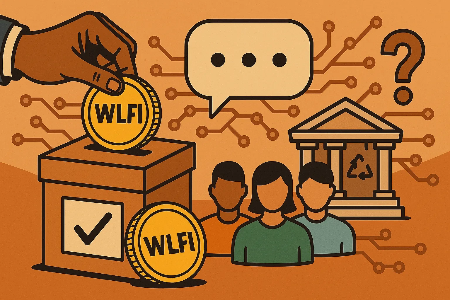 加密貨幣治理與社群參與：WLFI 模型的獨特之處