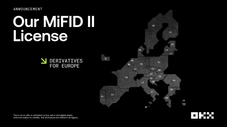 Our MiFID II license