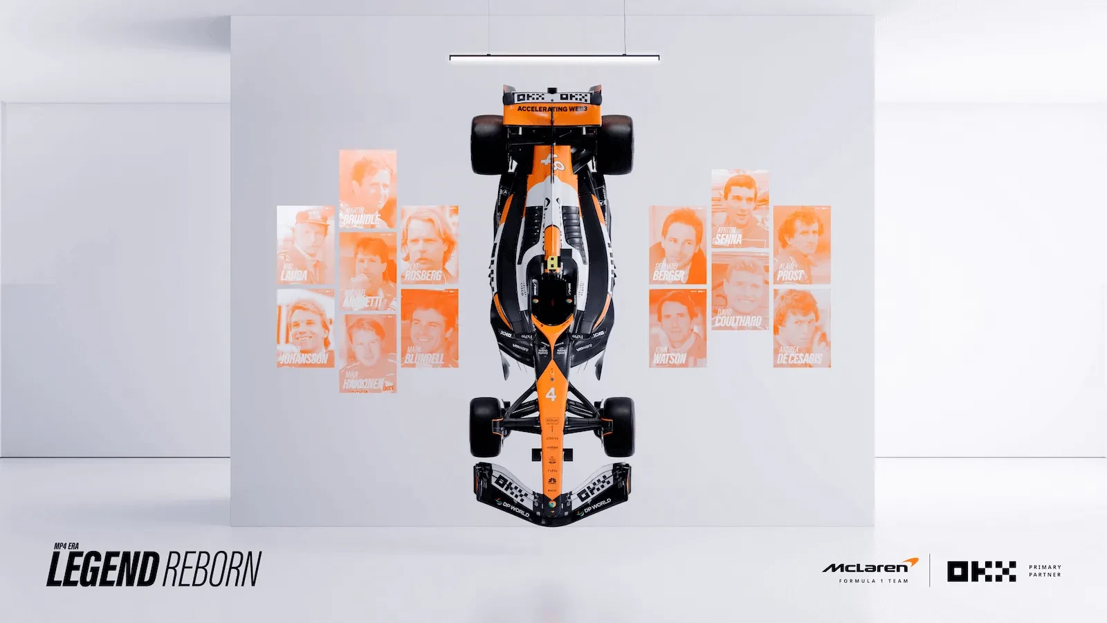 OKX-McLaren Legend Reborn Livery