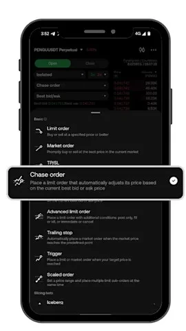 Chase Limit Order