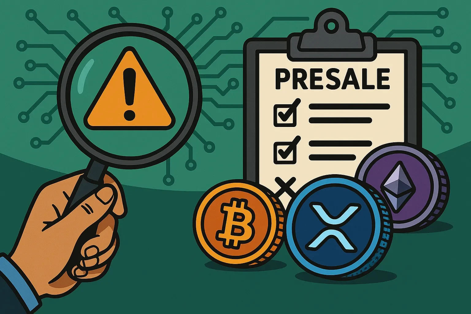 加密貨幣投資預售項目的風險與評估要點