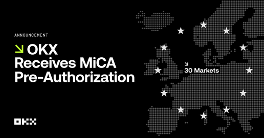 We're the First Global Exchange to Receive MiCA Pre-Authorization