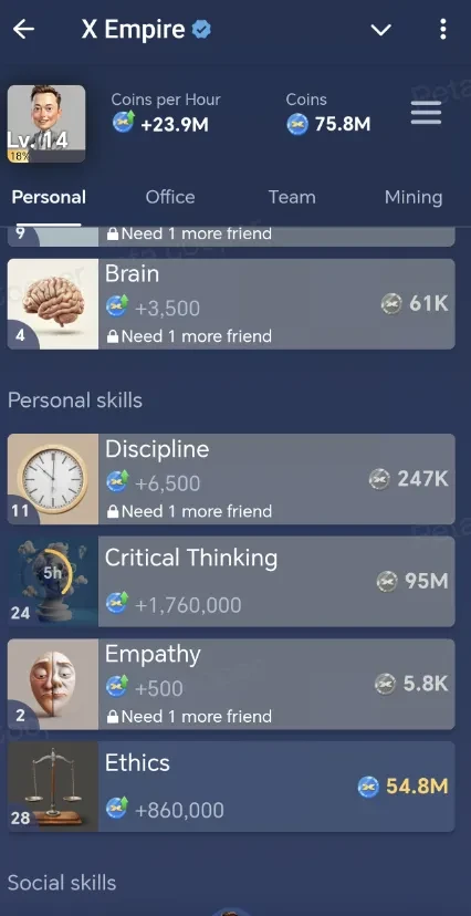 X Empire referrals