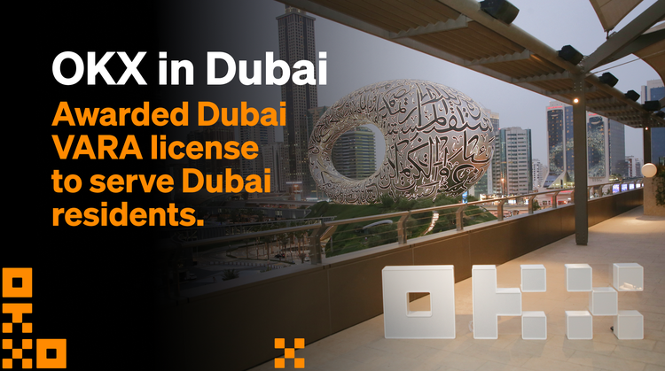 We’re licensed in Dubai — and will work to develop the region’s leading industry standards