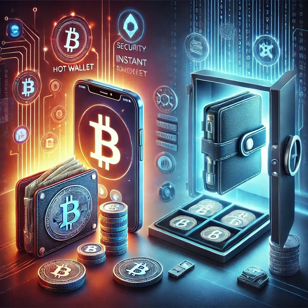 加密貨幣託管中的熱錢包和冷錢包