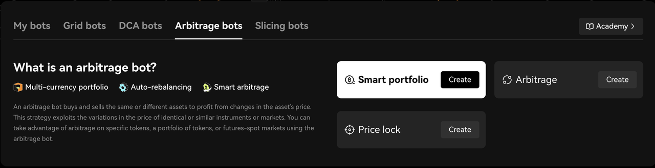 Έξυπνο bot συναλλαγών χαρτοφυλακίου