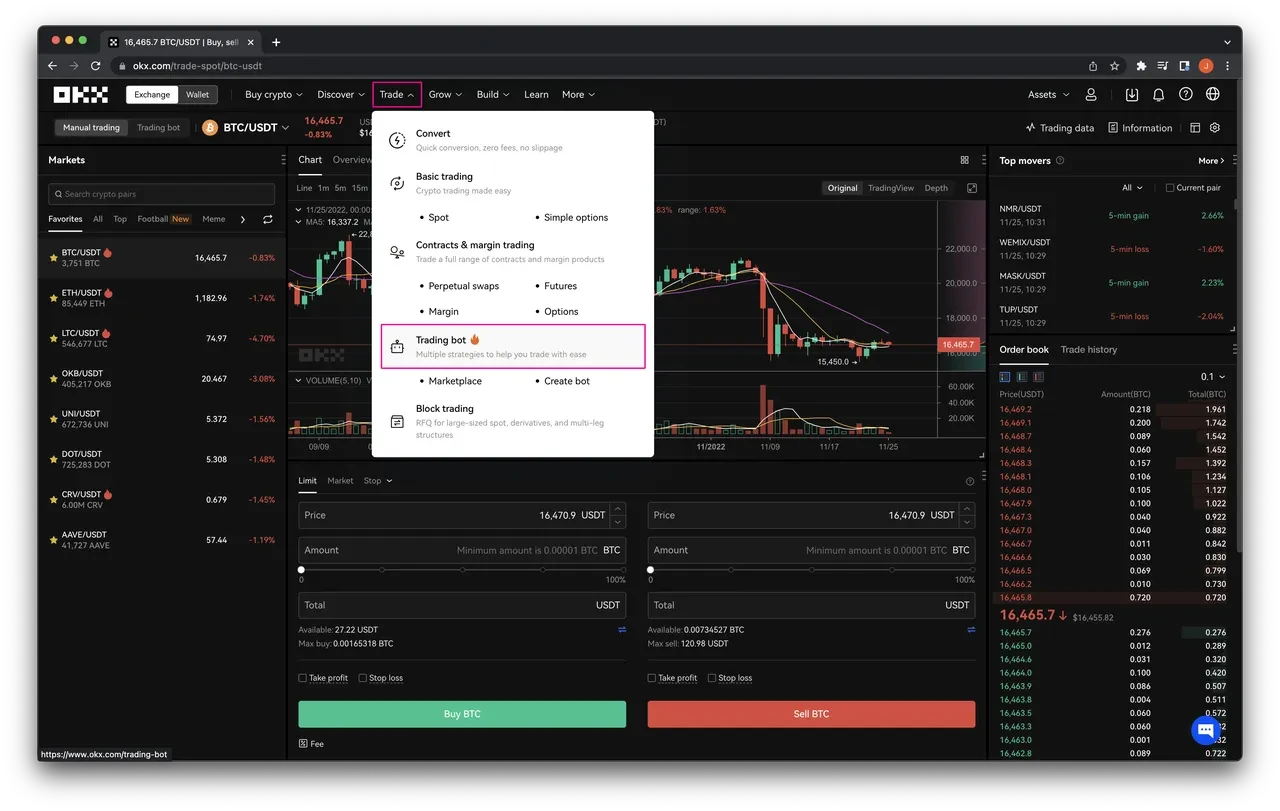 Buka Bot Trading