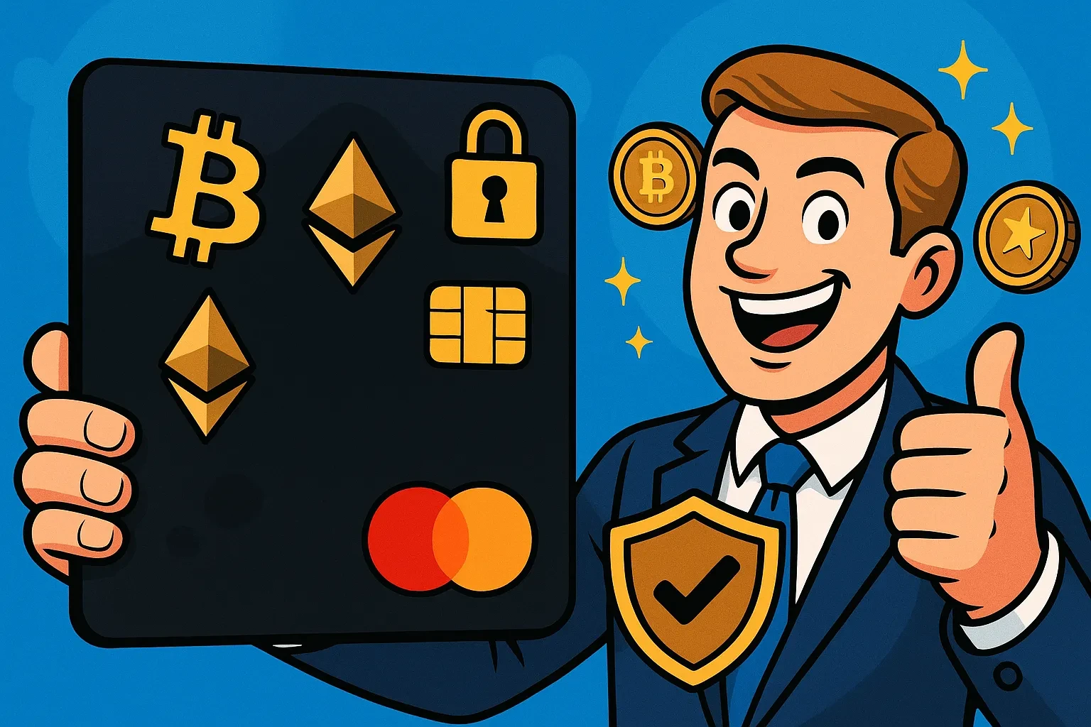 Mastercard 加密貨幣支付卡的安全合規與用戶獎勵機制