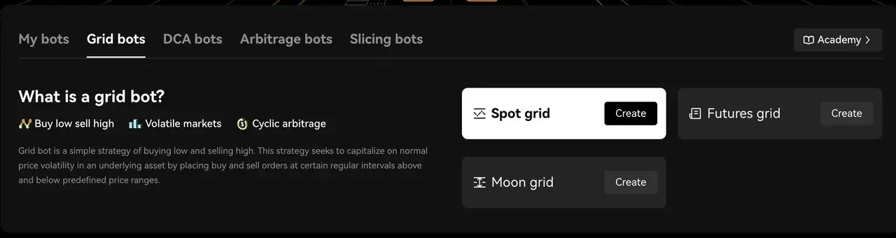 Grid bot