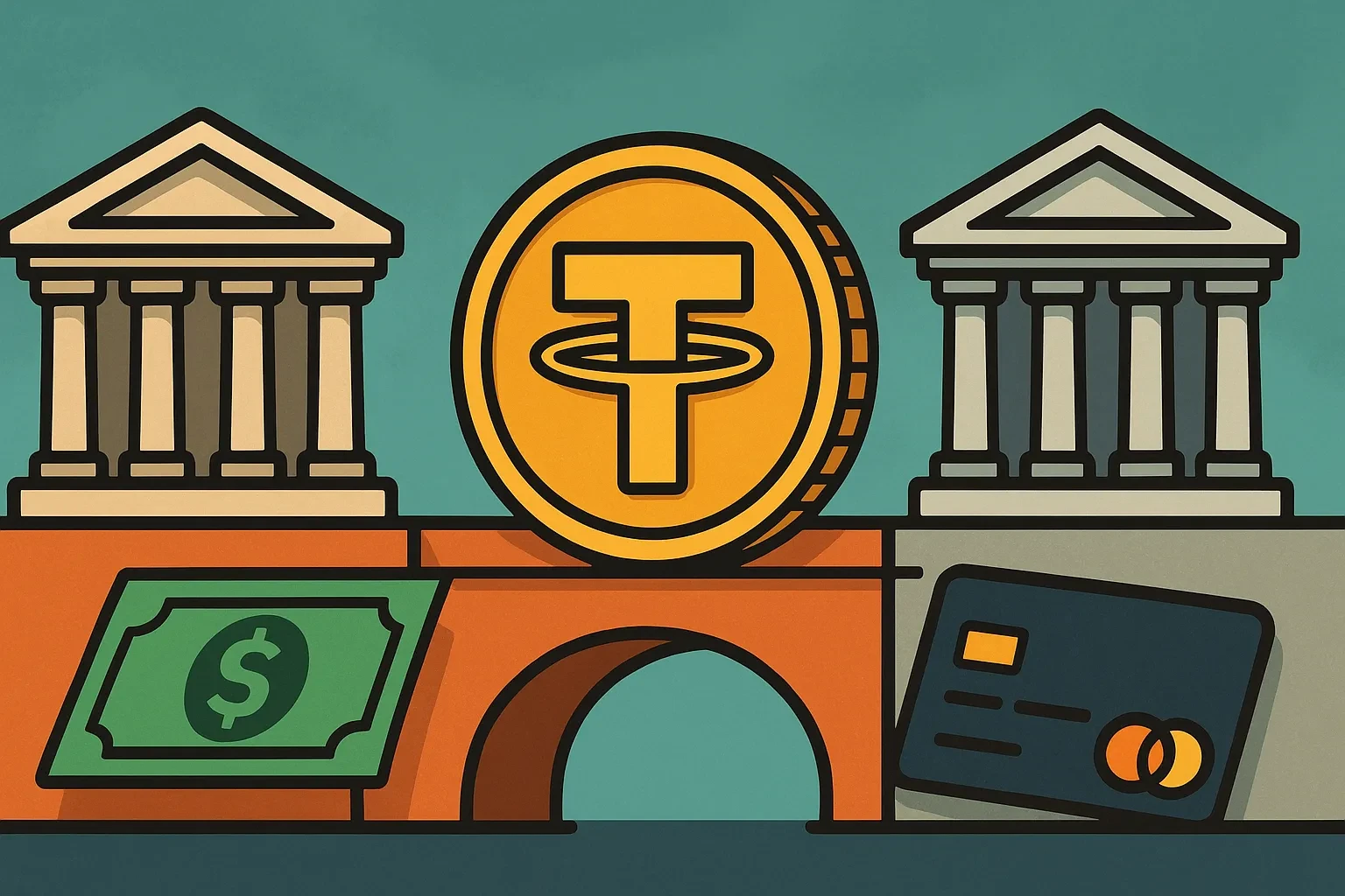 穩定幣作為橋樑：USDT 如何連接傳統與虛擬金融？