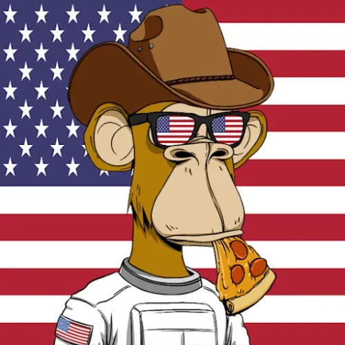 Flag Ape USA