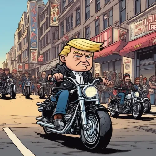 Biker Trump