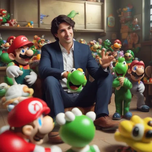 Super Justin Mario Trudeau