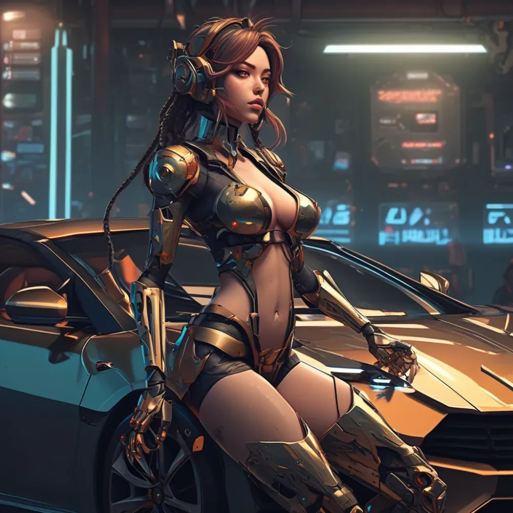 BNB cyber girl