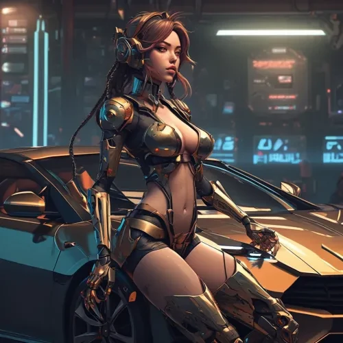 BNB cyber girl