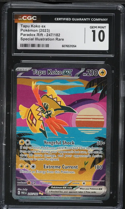 2023 #247 Tapu Koko EX CGC 10 Pa