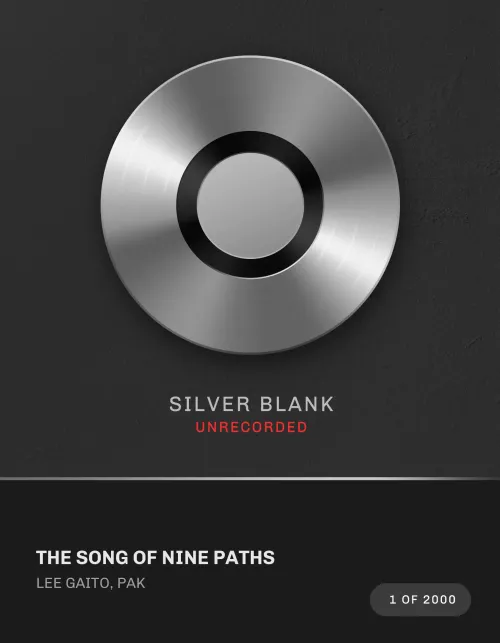 The Song of Nine Paths Silver Blank #1700002