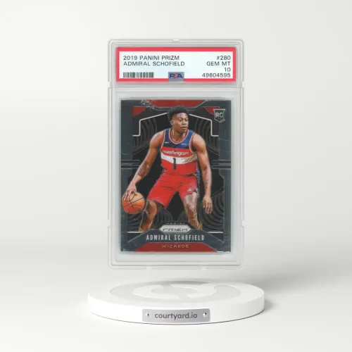 2019 Panini Prizm #280 Admiral Schofield (PSA 10 GEM MINT)