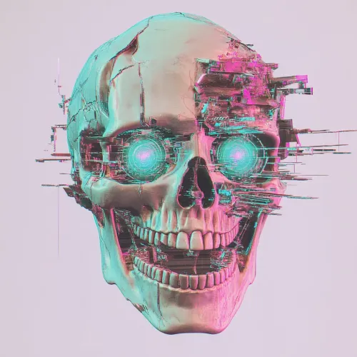 Glitch Skulls #233