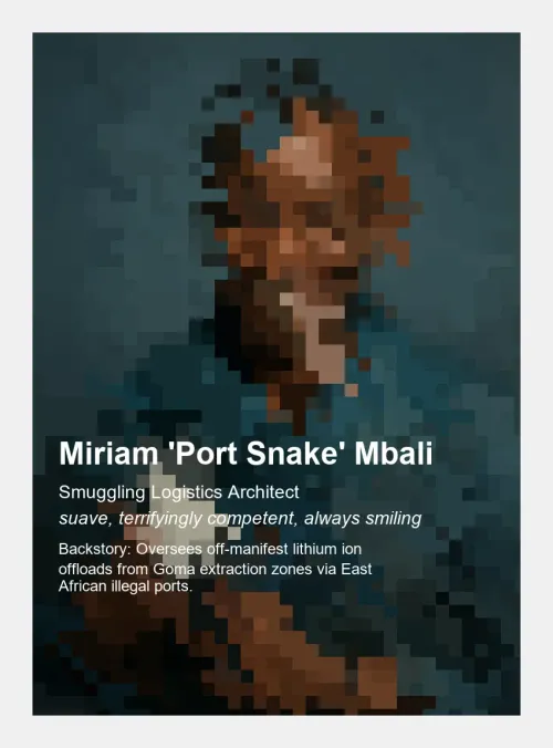 Miriam 'Port Snake' Mbali #10