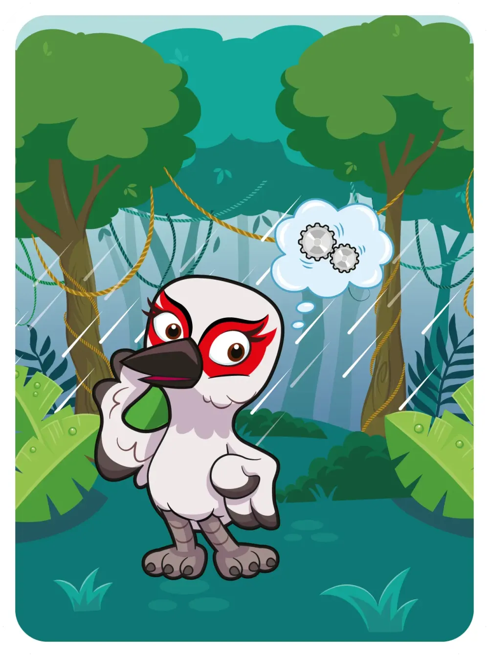 Curious Crane #17859