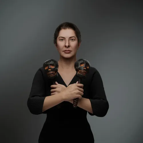 Portrait with Maracas #505