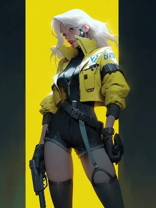 Cyberpunk Waifu #1401